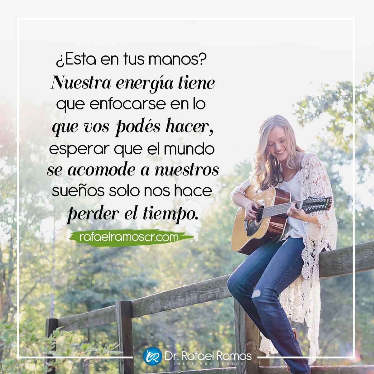 El cambio esta en tus manos